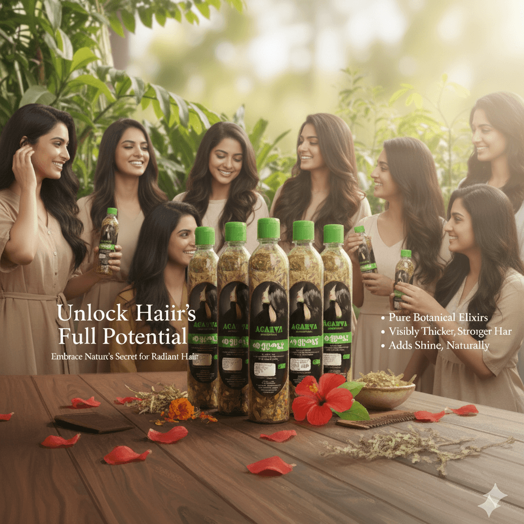 Agarva Hair Oil Users